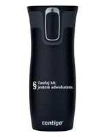 Kubek termiczny dla Prawnika - Contigo West Loop 2.0 470 ml - czarny