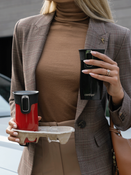 Kubek termiczny Contigo West Loop Mini 300ml - czerwony metalik