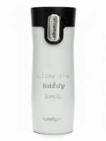 Kubek termiczny z grawerem Contigo West Loop 3.0 470 ml - Biały Mat
