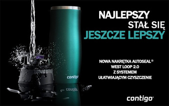 Kubek termiczny Contigo WEST LOOP 470ml czarny mat - powystawowy