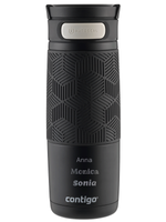 Kubek termiczny z grawerem Contigo Transit (Metra) 470 ml - Czarny