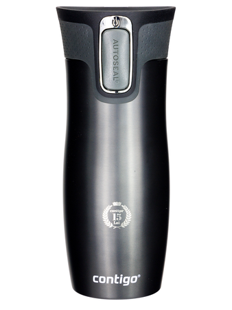Kubek termiczny Contigo West Loop 2.0 470ml Jubileusz 15 lat - Grafitowy Mat