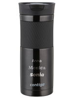 Kubek termiczny z grawerem Contigo Byron 590ml - Czarny