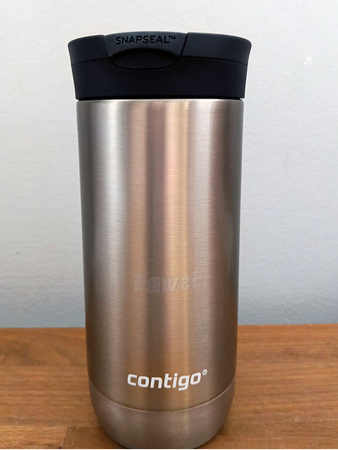 Kubek termiczny na kawę Contigo Huron 2.0 470ml - Złoty - Paweł - powystawowy