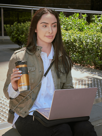 Kubek termiczny Contigo Byron 2.0 470ml - Złoty - powystawowy