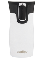 Kubek termiczny Contigo West Loop Mini 300ml - biały metalik - powystawowy